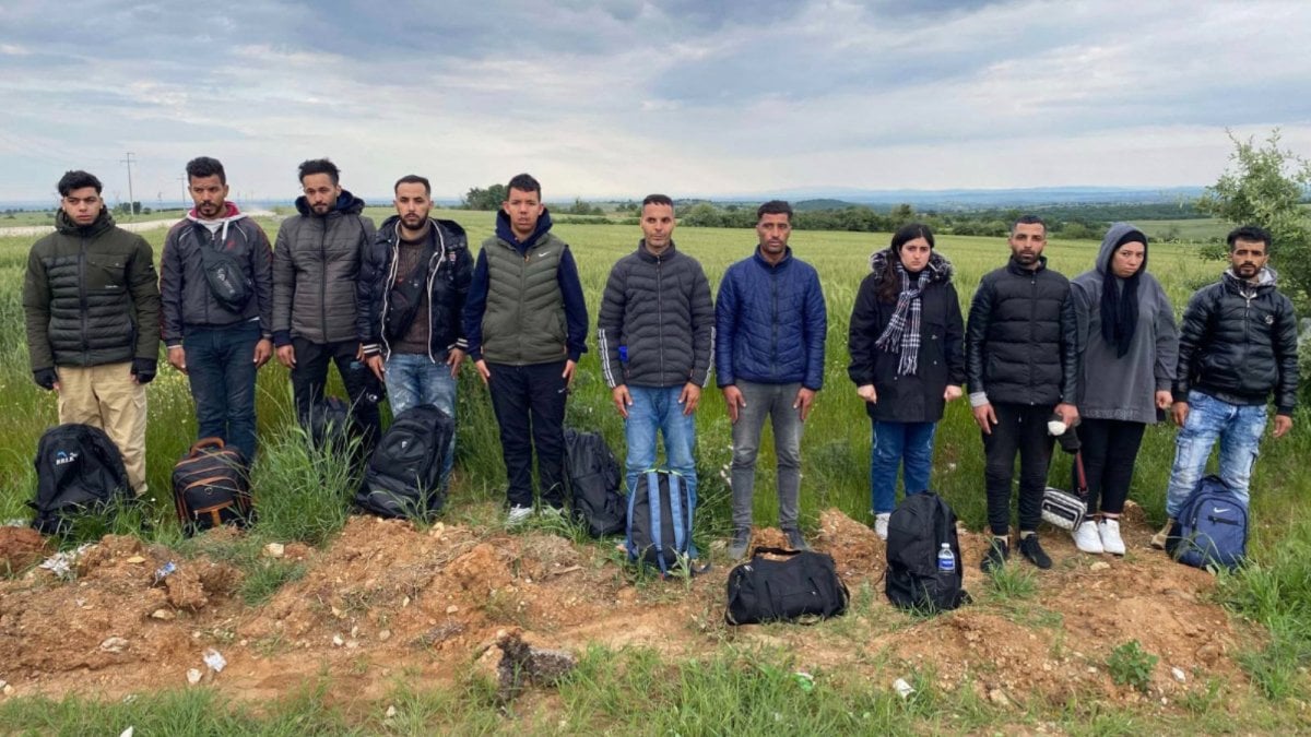 Edirne'de son 1 ayda 870 kaçak göçmen yakalandı