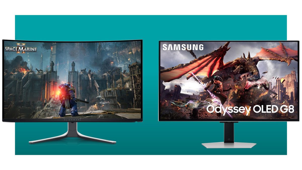 I want a 4K OLED gaming monitor so bad and with both Alienware and Samsung's available for $200-plus off I'm going to sell my dog, probably