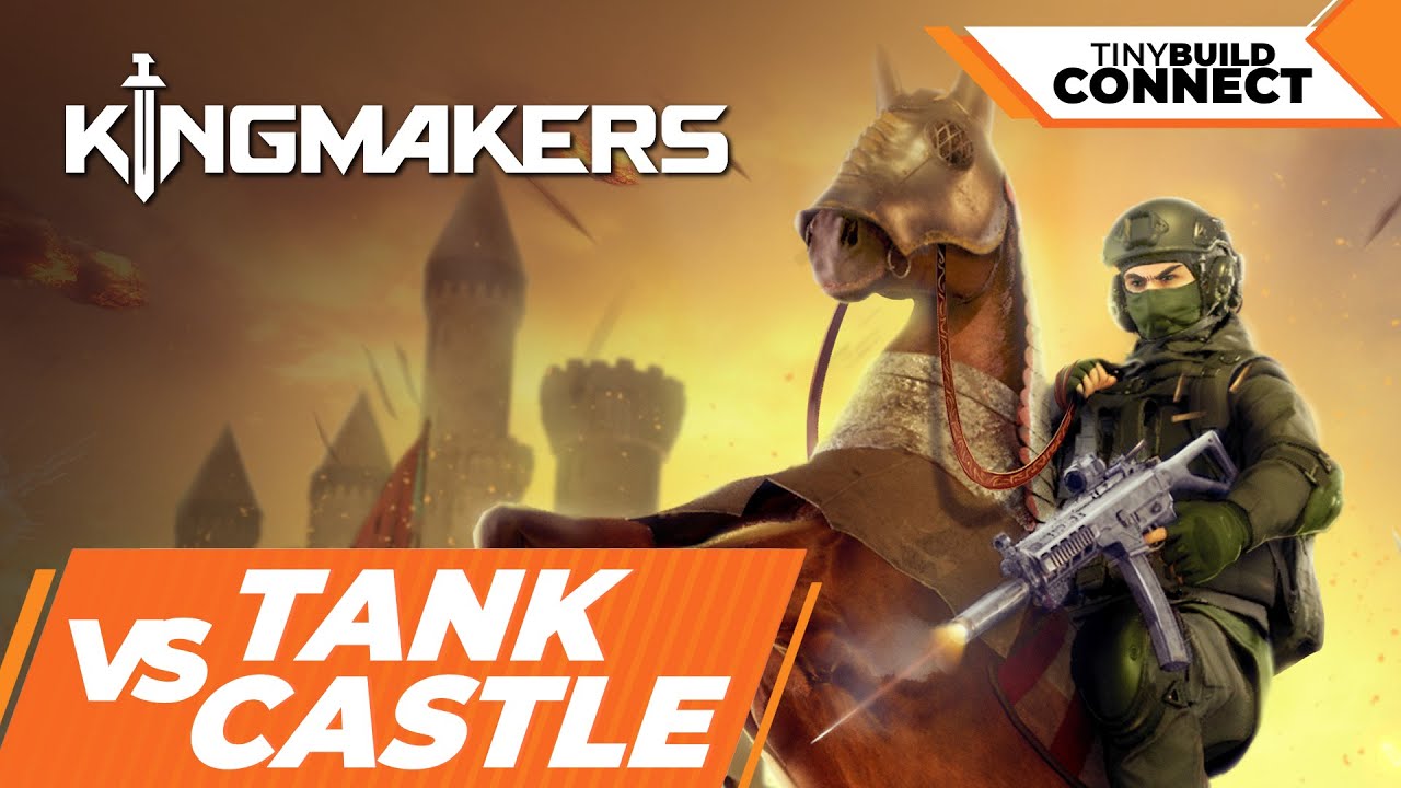 Kingmakers, the game about going back in time with an M4 tank, doesn't have a release date yet, but it does somehow have a movie deal