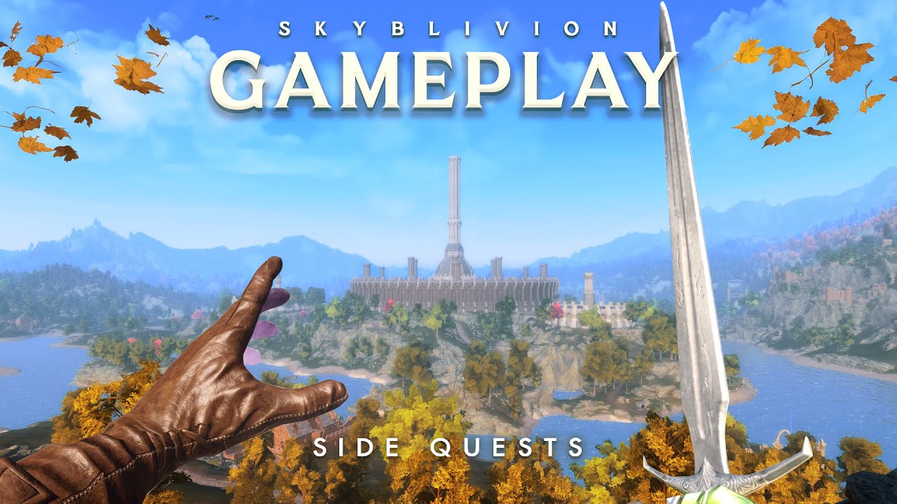 Skyblivion shows off some gorgeous Oblivion locations and some boring Oblivion quests in its latest trailer