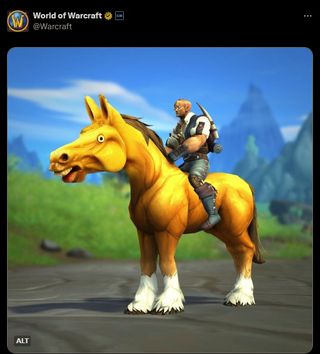 Some of the world's biggest game companies are joining together to make us all look at this truly awful horse