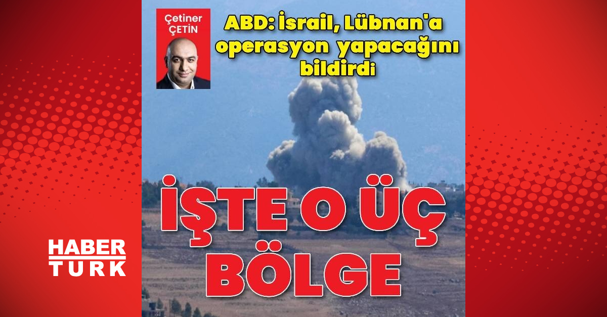 ABD: İsrail, Lübnan'a operasyon yapacağını bildirdi