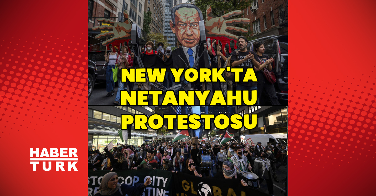 Binlerce kişi Netanyahu'yu protesto etti