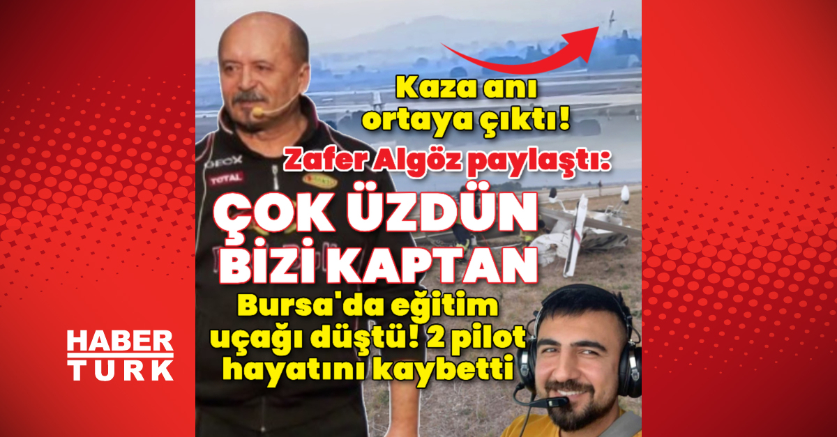 Eğitim uçağı düştü! 2 pilot hayatını kaybetti