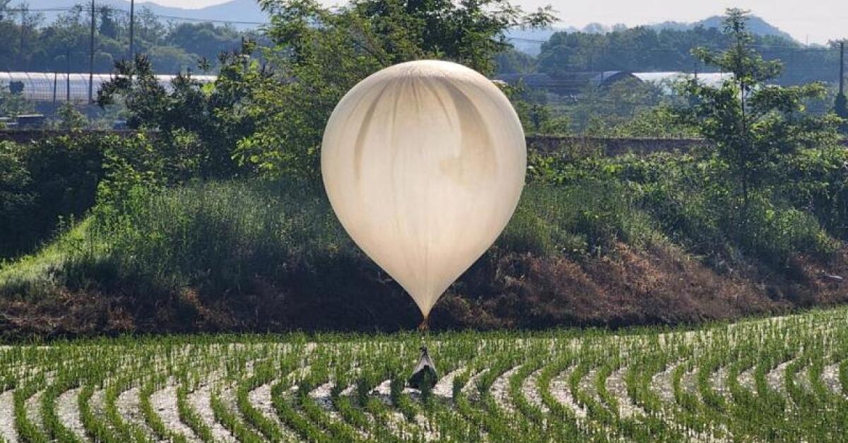 Kuzey Kore çöp balonu göndermeyi sürdürüyor