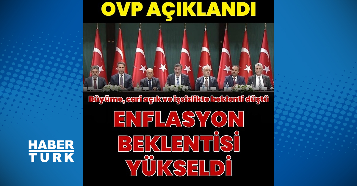 Orta Vadeli Program (OVP) açıklandı