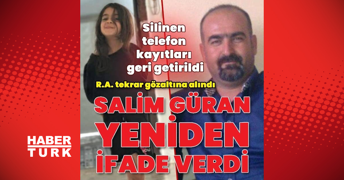 Salim Güran'ın ifadesi tamamlandı