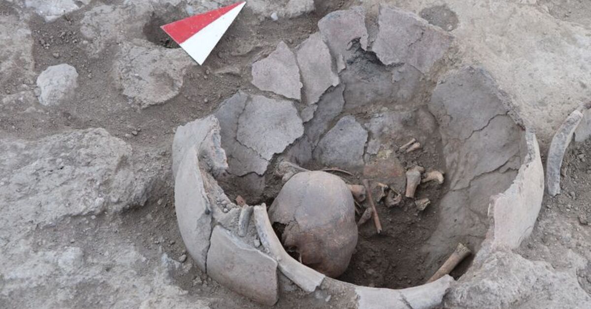 Yassıhöyük'te 6 bin yıllık şekillendirilmiş kafatası bulundu