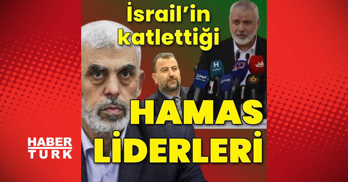 1987'den bu yana Hamas'ın öldürülen liderleri