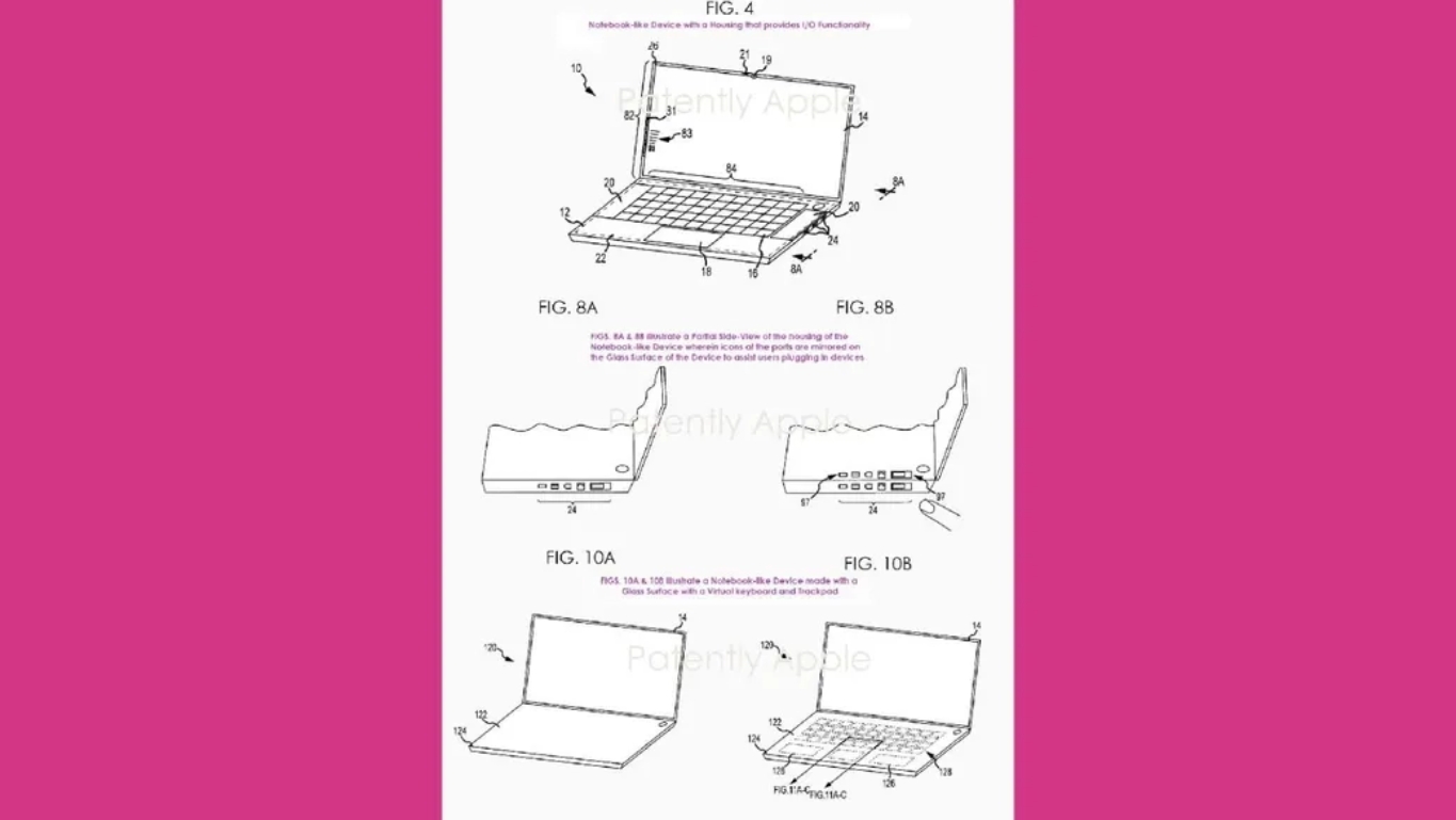 Cam kapaklı MacBook mu geliyor? Patent alındı!