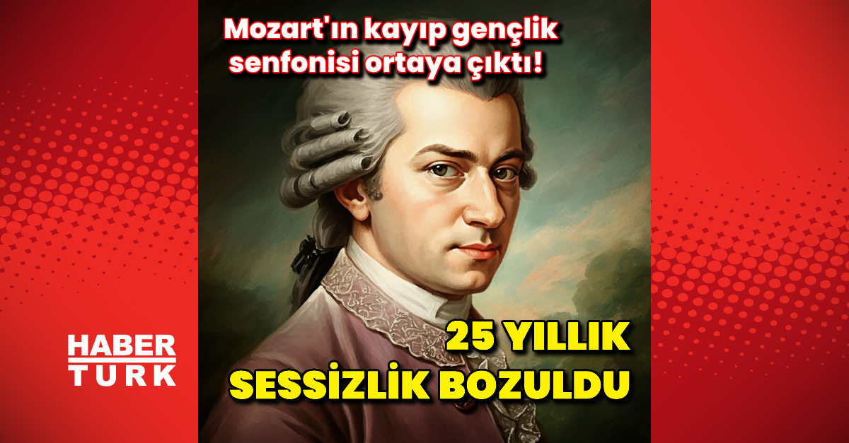 Mozart'ın kayıp gençlik senfonisi ortaya çıktı!