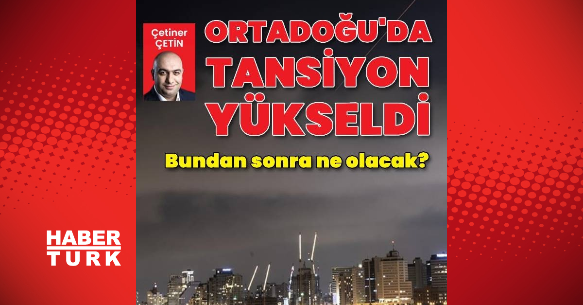 Ortadoğu'da tansiyon yükseldi